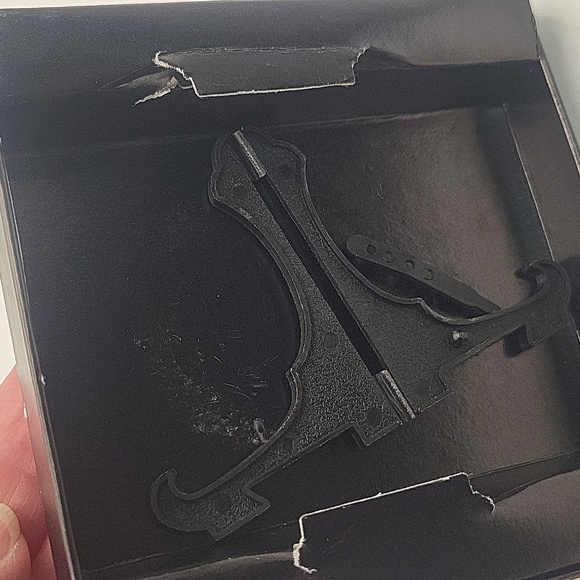 HARLEY-DAVIDSON 1998 Limited Edition Mini Plate Ornament "Wishing with Santa" - Picture 10 of 11